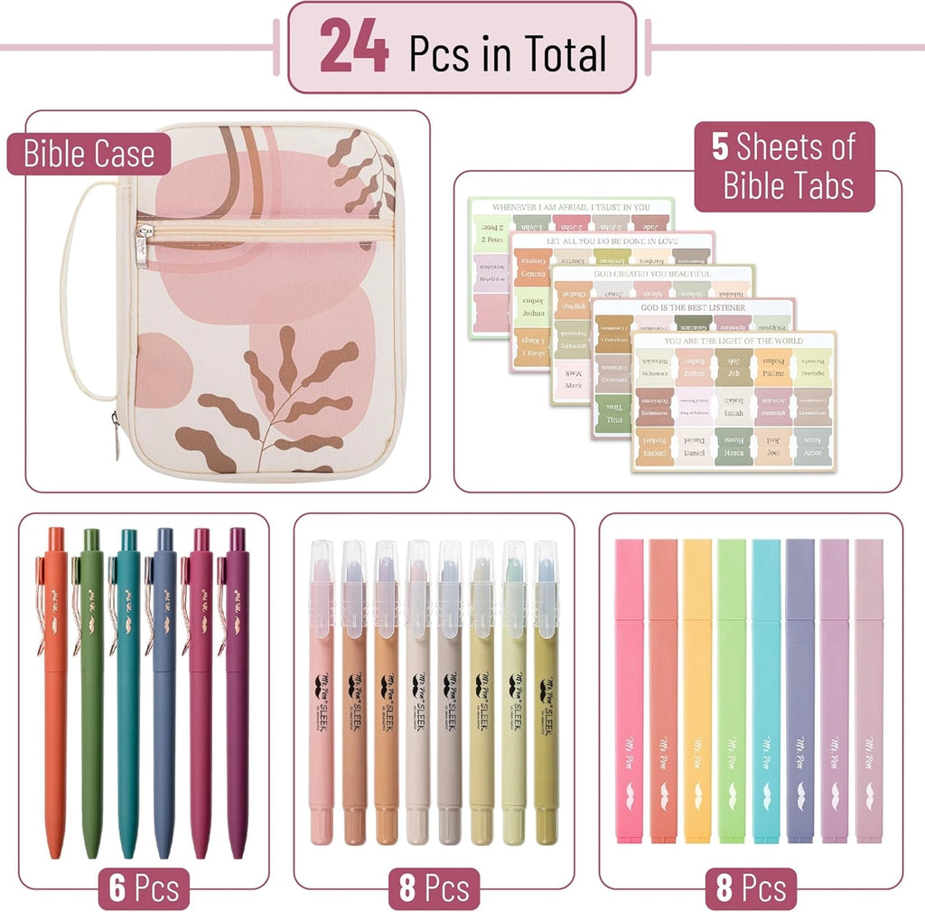 Bible Journaling Essentials Kit — 24-Piece Set