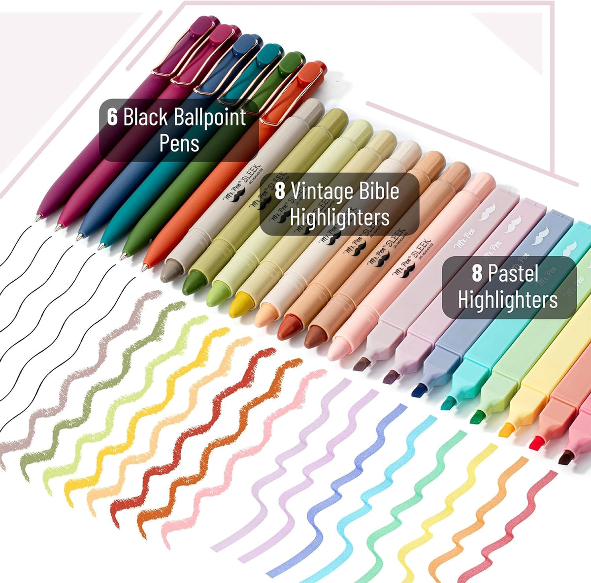 Bible Journaling Essentials Kit — 24-Piece Set