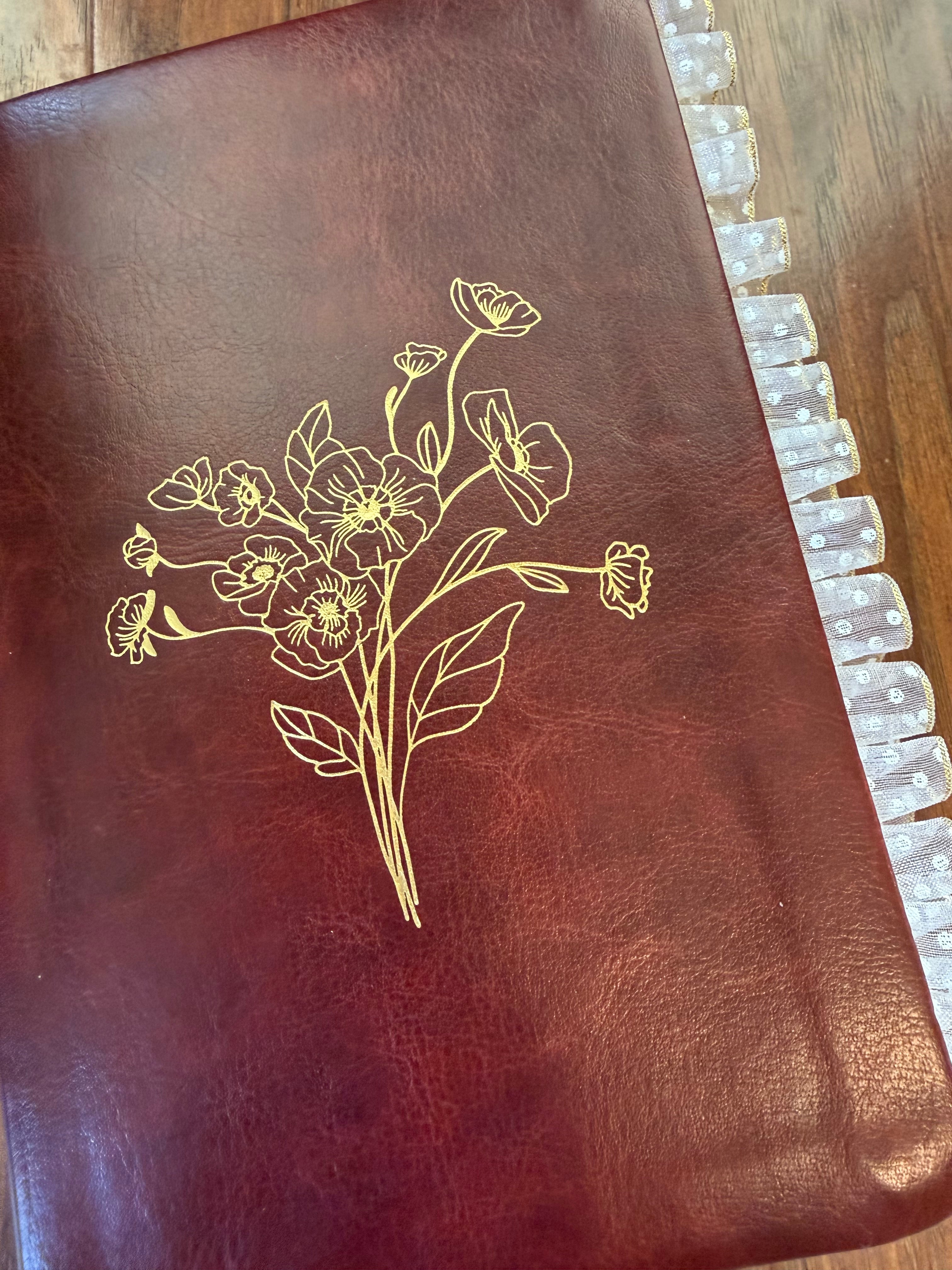 Decorated Hosanna Revival Compact Prayer Bible